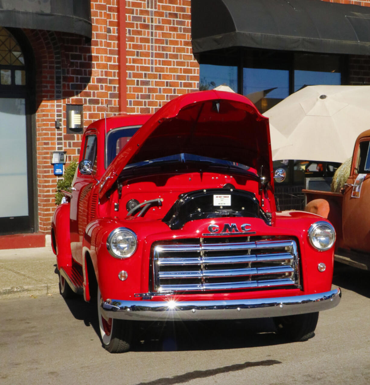 Camas: The Camas Car Show&#039;s Best in Show award went to this 1948 GMC pickup owned by Janelle and Richard Cummins of Camas