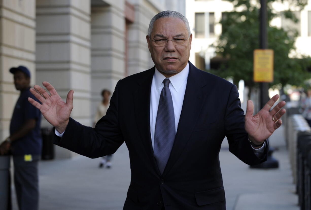 Former Secretary of State Colin Powell