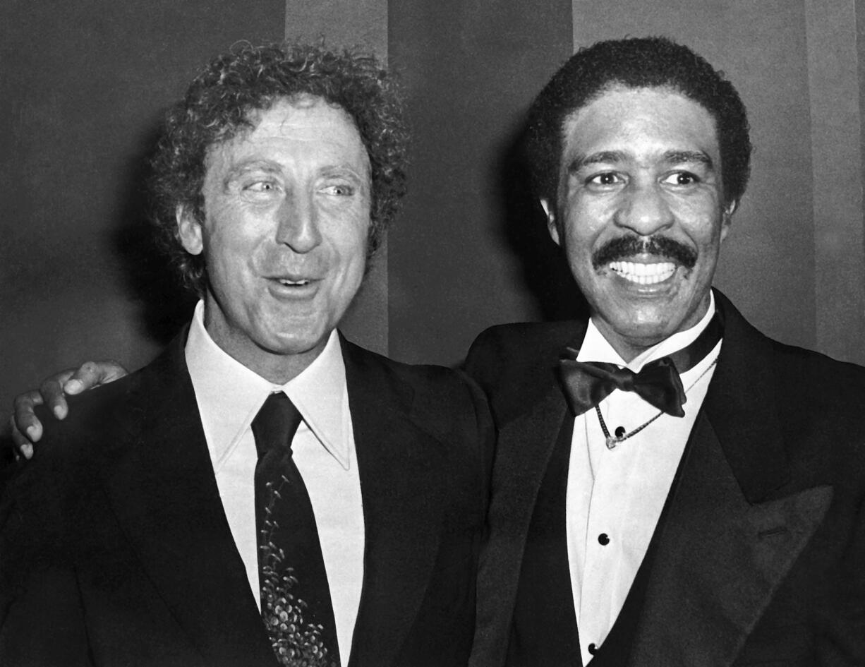 Gene Wilder, left, pictured with Richard Pryor in 1980, has died at age 83. Pryor died in 2005.