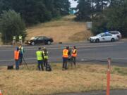 Washington State Patrol is investigating a crash on Interstate 5 that killed a bicyclist who was riding on the highway early Monday morning.