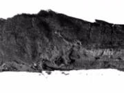 The charred scroll from En-Gedi was too fragile to open, but scientists read it anyway. (B.