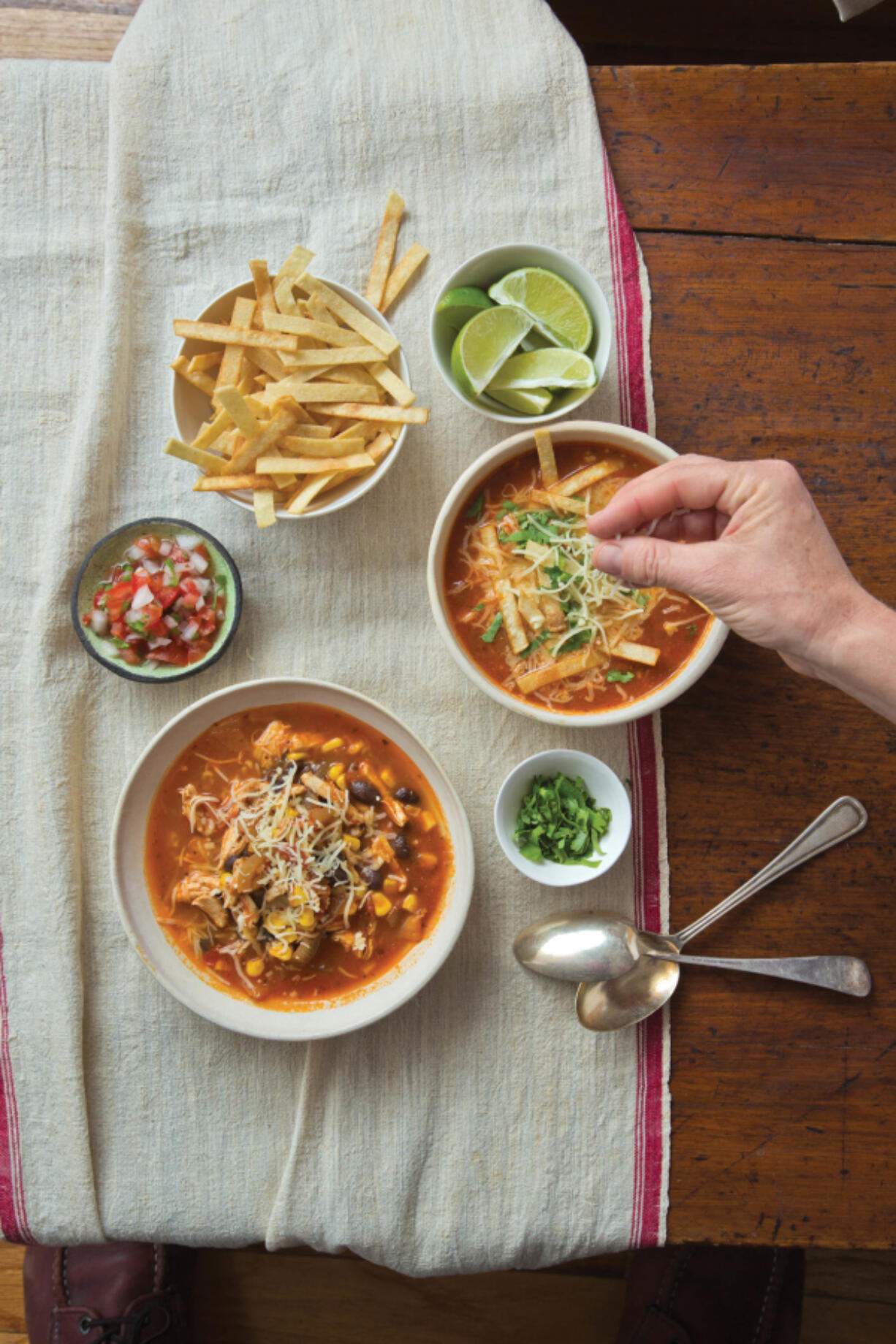 Mexican tortilla Soup (Todd Coleman via AP)