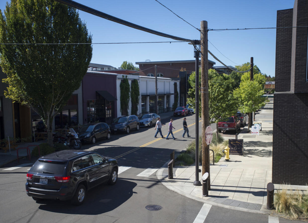 Recent development in downtown Washougal led the city council to rework plans for growth by shifting jobs to downtown and marking areas in the northwest corner of the city for residential with some commercial.