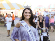 Felida native Alicia Cooper won the title of Miss Washington 2016 in July. She visited the Clark County Fair in August.