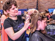 East Vancouver: Manning Academy and Rebelle Salon provided free haircuts to students as part of Evergreen Public Schools&#039; second Back-to-School Barbeque at Wy&#039;east Middle School in August, where students could also pick up free school supplies.