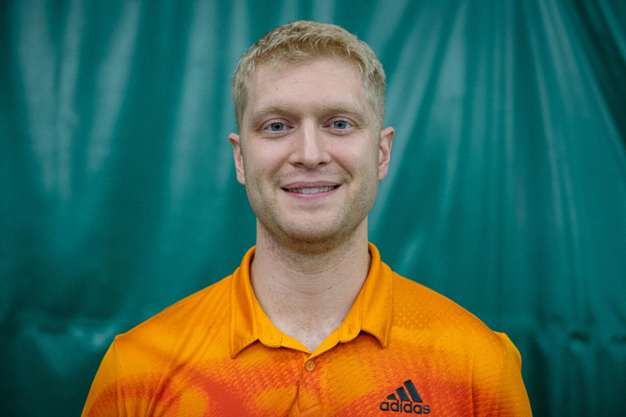 Tennis coach Matt Houser (Joseph Glode for The Columbian)