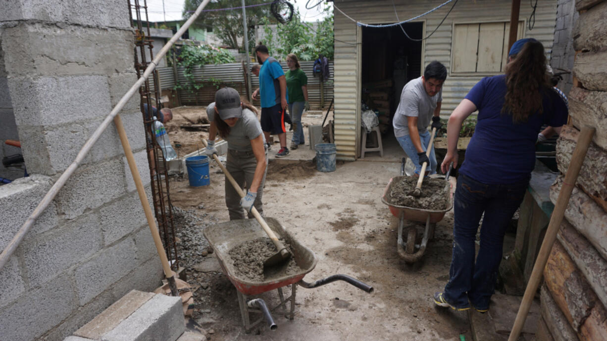 Battle Ground: The Landmark Church team visited Guatemala, and built two houses for single women and their children.