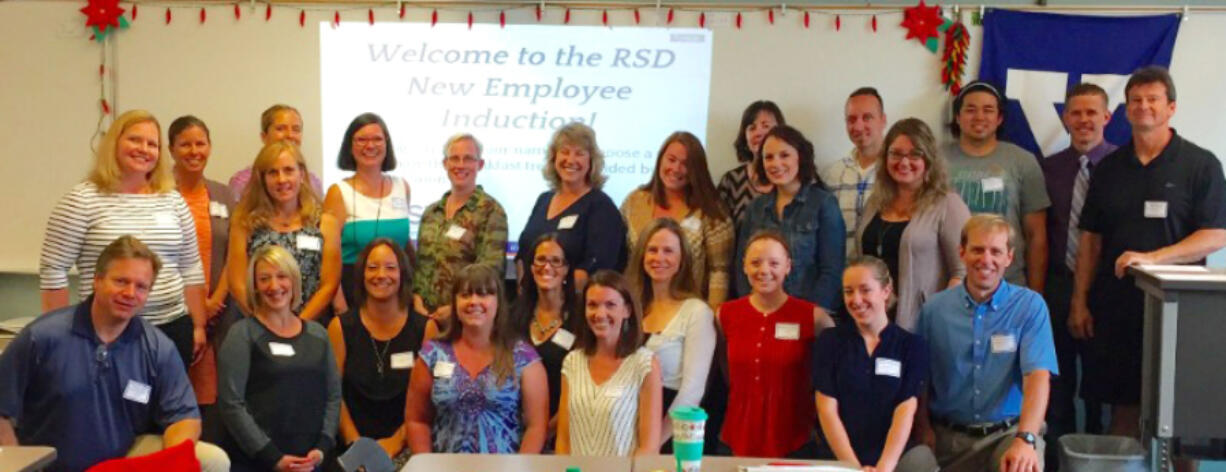 Ridgefield: About 30 new teachers and administrators in the Ridgefield School District participated in a four-day New Employee Induction program in August.