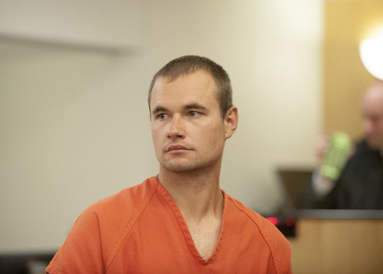 Casey Woida makes a first appearance Tuesday in Clark County Superior Court on suspicion of attempted first-degree murder-domestic violence. Woida is accused of bringing a shotgun to his sister and brother-in-law&#039;s house and threatening to shoot them.