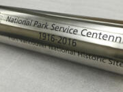 Fort Vancouver National Historic Site&#039;s time capsule is 22 inches long and 5 inches in diameter.