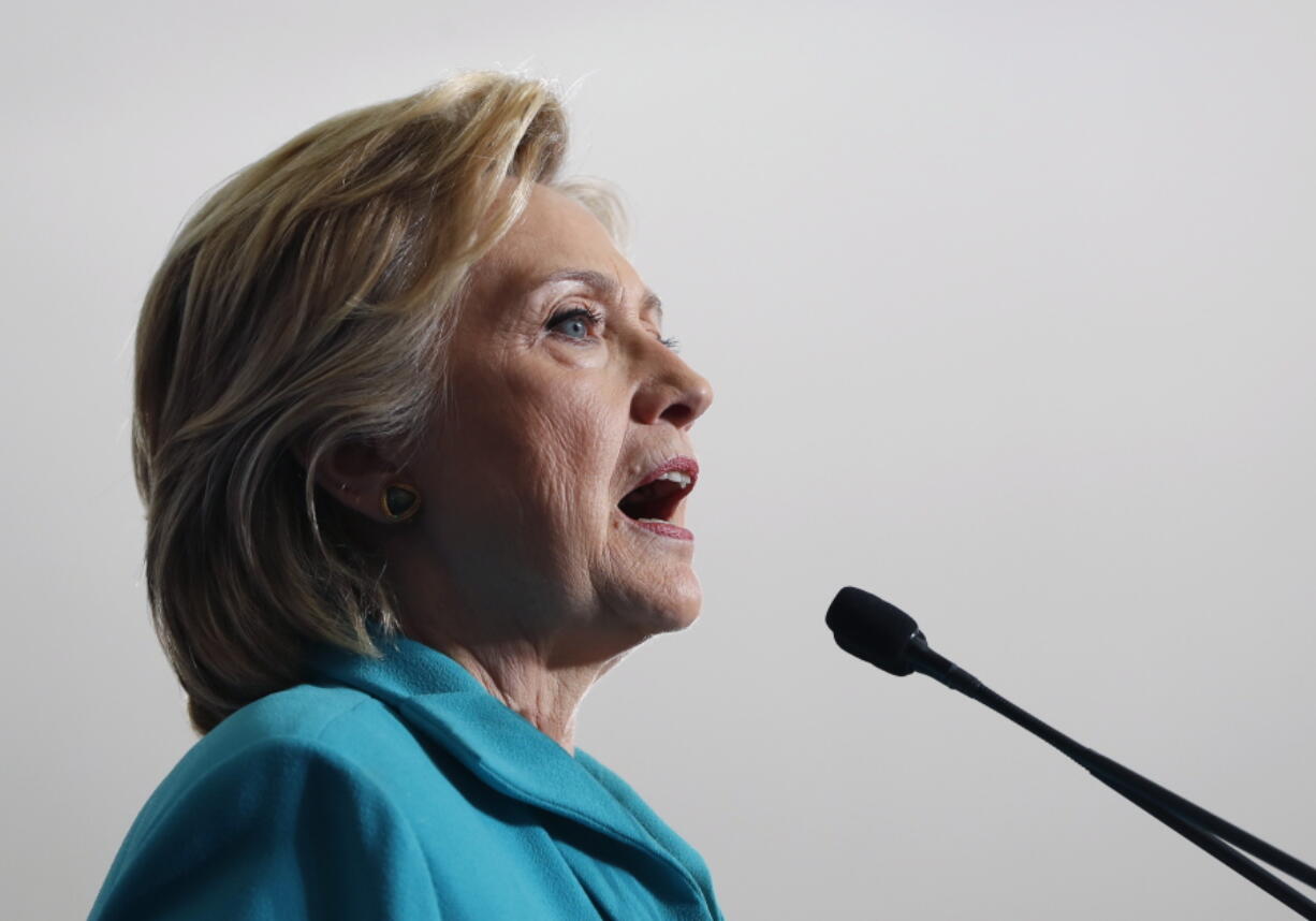 Democratic presidential candidate Hillary Clinton speaks during at a campaign event in Reno, Nev. Rep. Jason Chaffetz, R-Utah, chairman of the House committee investigating Hillary Clinton&#039;s email practices asked a federal prosecutor Tuesday to determine whether she and others working with her played a role in the deletion of thousands of her emails by a Colorado technology firm overseeing her private computer server in 2015.