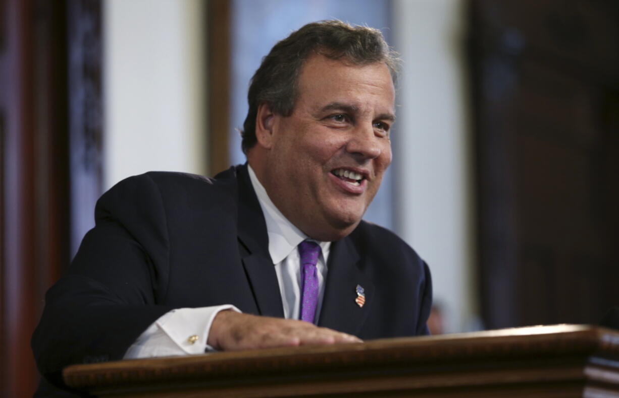 FILE- In this Thursday, Dec. 22, 2011 file photograph, New Jersey Gov. Chris Christie, right, and Jeff Chiesa, listen to Christie&#039;s Chief of Staff Richard Bagger at the Statehouse in Trenton, N.J. Despite being passed over for the job of Trump&#039;s running mate, New Jersey Gov. Chris Christie and an entourage of his closest allies could leave a lasting mark on a Trump administration, should he win in November. As chairman of Trump&#039;s transition team, Christie is building a coalition of advisers who will staff key federal government agencies and execute new policy prescriptions if Trump wins the general election. Among them, are two of his longtime aides, Bagger, a lobbyist who helped lead Christie&#039;s gubernatorial transition team and Bill Palatucci, a top Christie adviser whose law firm has been showered with government legal work.