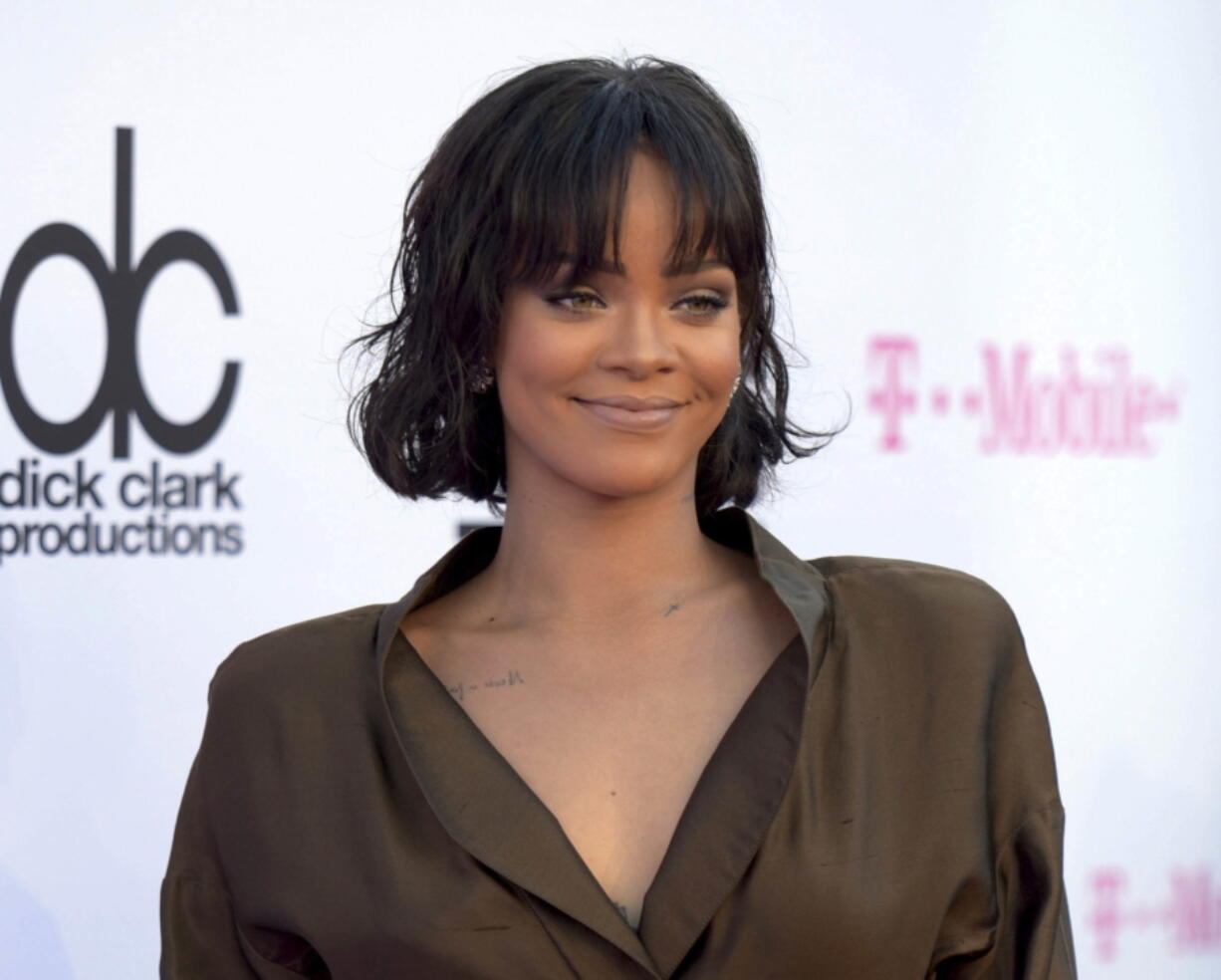 Rihanna says her new collection for Puma was inspired by Japanese street culture. The pop star launched the autumn/winter 2016 Fenty Puma by Rihanna line on Tuesday at Foot Locker in New York City.