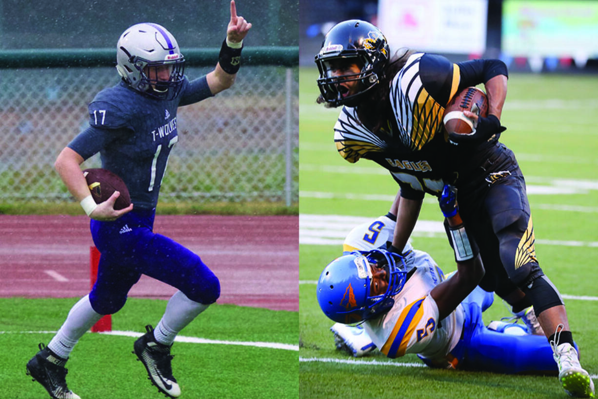 Heritage's Robbie Meadors (left) and Marco Cadiz of Hudson's Bay have their teams off to fast starts in 2016.