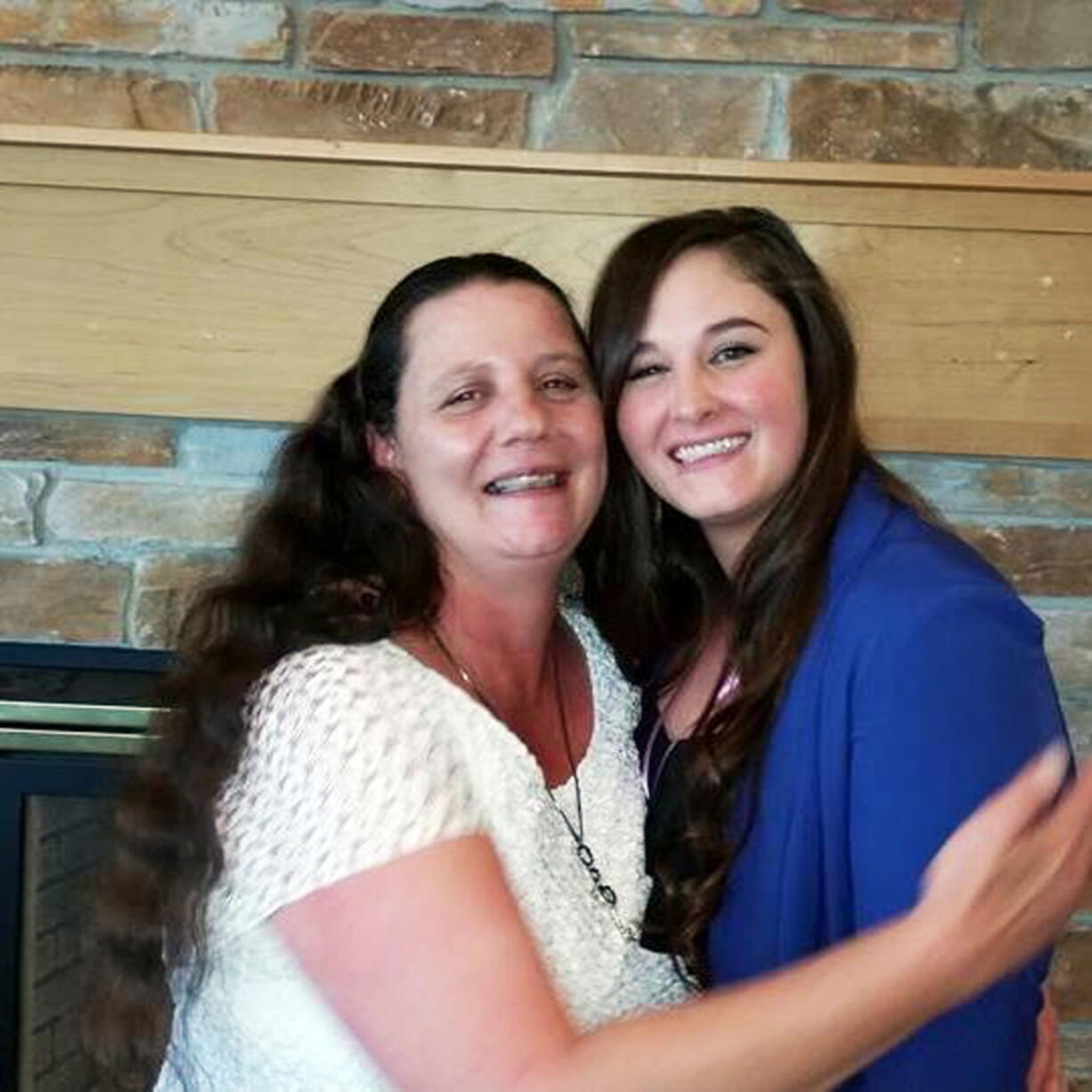 Rita Maze, left, and her daughter, Rochelle Maze, pose for a photo in Great Falls, Mont. Rita Maze was abducted in Montana on Sept. 6 and found dead in the trunk of her car, which was found abandoned near Spokane International Airport early on Sept. 7.