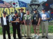 Esther Short: Members of the Korean War Veterans of Southwest Washington Douglas S. Powers, from left, commander Edward L. Barnes, David P. Vesowate, Harold R. Olson, Robert V. Sumrill and Jerry L.