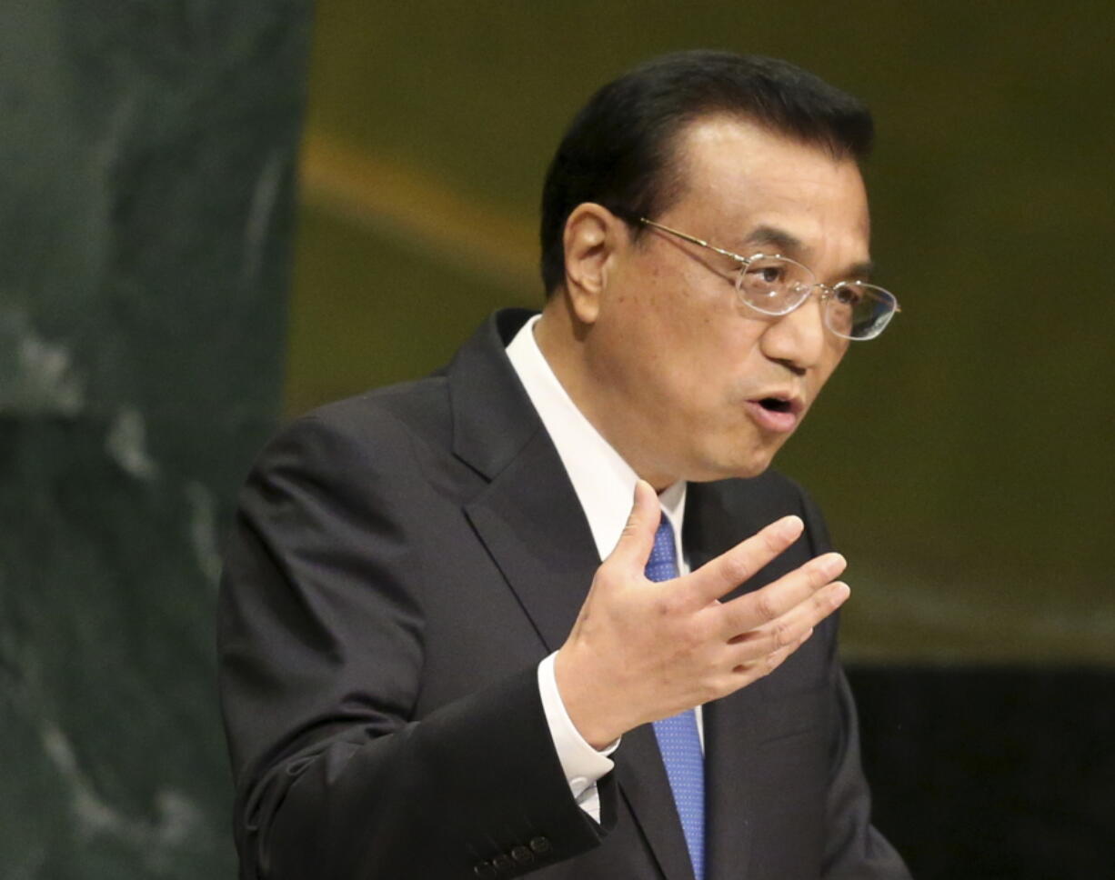 Chinese Premier Li Keqiang.