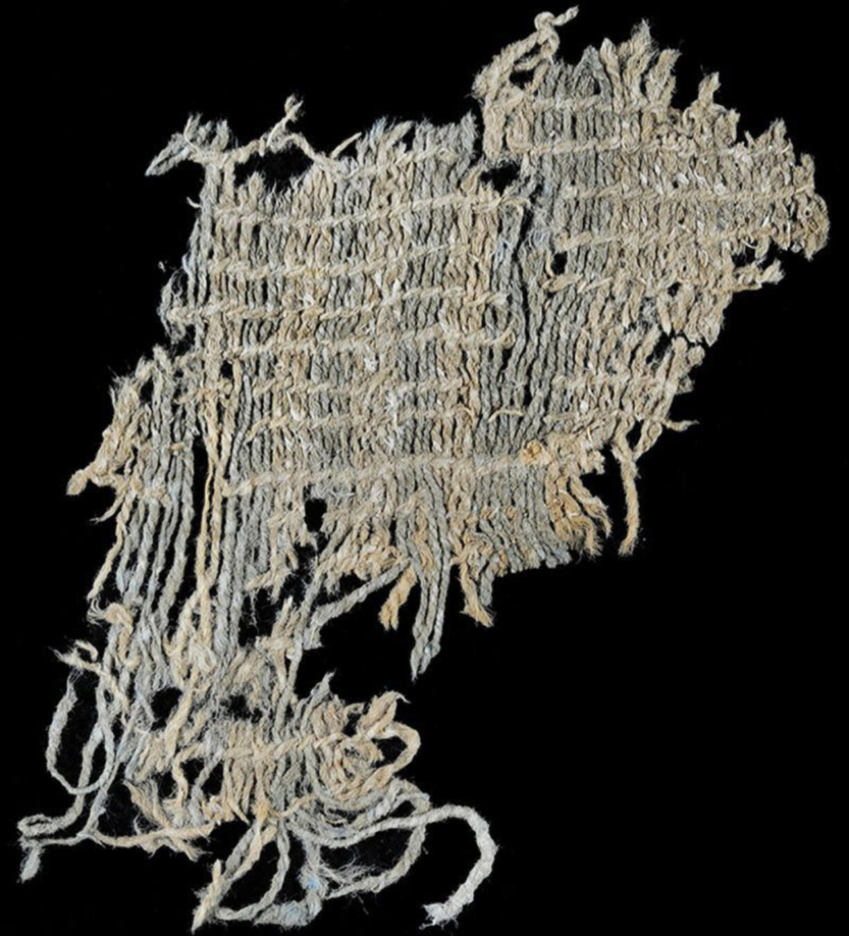 This indigo-blue fabric is the oldest ever found.