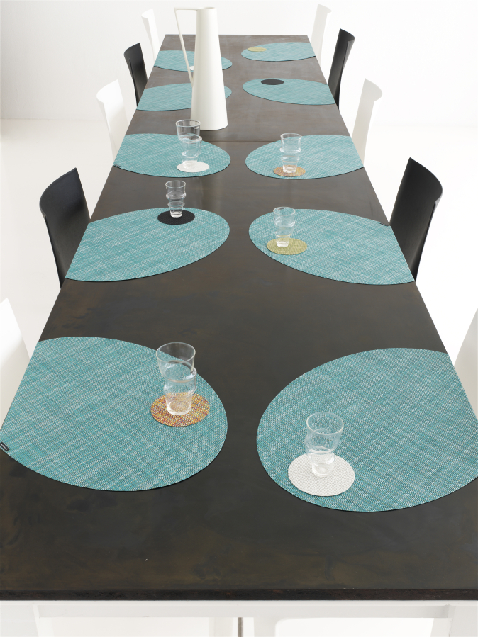 Placemats Set of 4 for Dining Tables - Hollow Edge Design Table