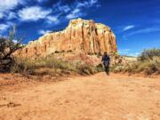 Jeff Garmire of Vancouver has about 300 more miles in New Mexico to hike to complete the Continental Divide Trail and achieve his goal of hiking America's three long-distance trails in a calendar year.