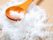 Natural sea salt is usually not fortified with iodine. However, most people get enough iodine in their diet.