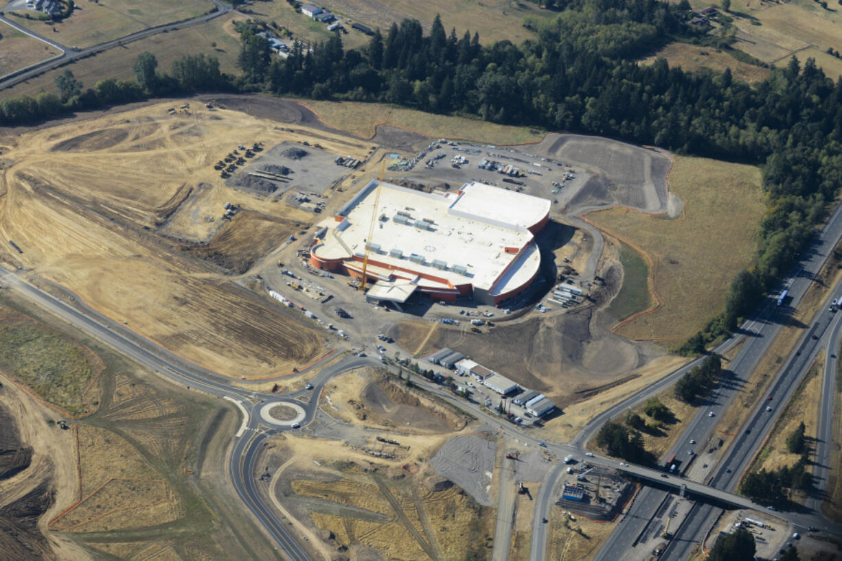 Ilani Casino Resort is  slated to open in April .