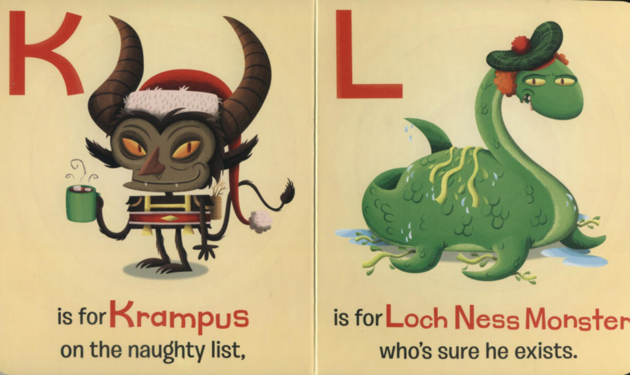 Various mythological creatures -- including an underdressed one from the Pacific Northwest -- appear in &quot;Monster ABC.&quot; We newspaper people know all about trolls.