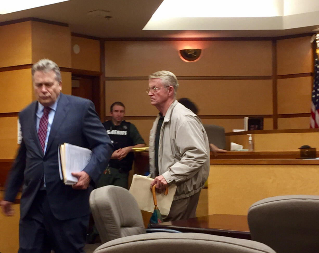 Former Vancouver Mayor Bruce Hagensen appears Wednesday in Clark County District Court to confirm deferred prosecution in his drunken-driving case. The charge will be dismissed in five years if he completes treatment and stays out of trouble.