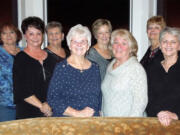 50 years of bunco and friendship: Back row, Judy Allen, from left, Sharon Schill, Sharen Shierman, Lori Blunt.