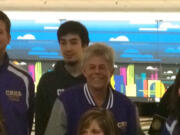 Dana Blair coached the Columbia River girls bowling team to the 3A/2A state title in 2015.