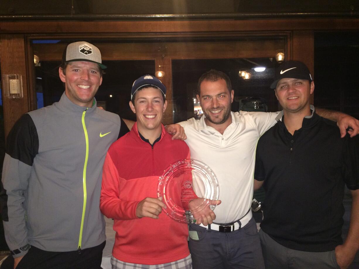 The 2016 Oregon Golf Association Men’s Team Championship squad from Vancouver's Royal Oaks Country Club.