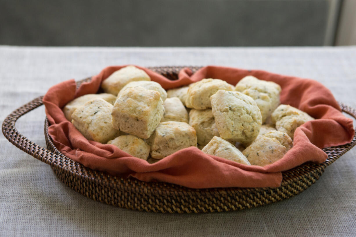 Rosemary Biscuits MUST CREDIT: Photo by Jennifer Chase for The Washington Post