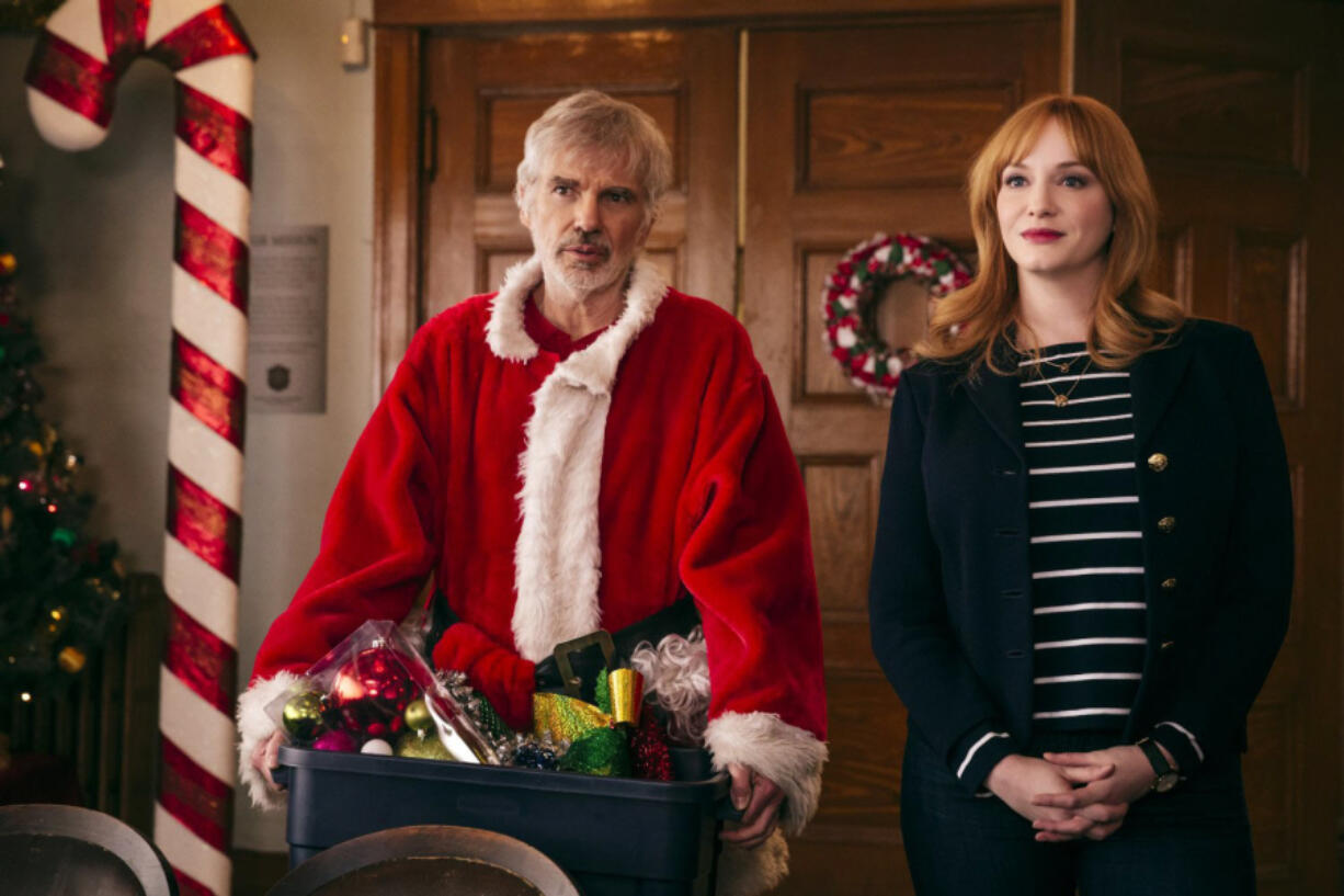 Billy Bob Thornton and Christina Hendricks star in &quot;Bad Santa 2.&quot; (Jan Thijs/Santamax)