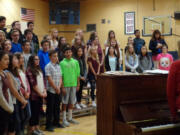 Ridgefield: View Ridge Middle School choir members perform at the school&#039;s Veterans Day assembly on Nov.