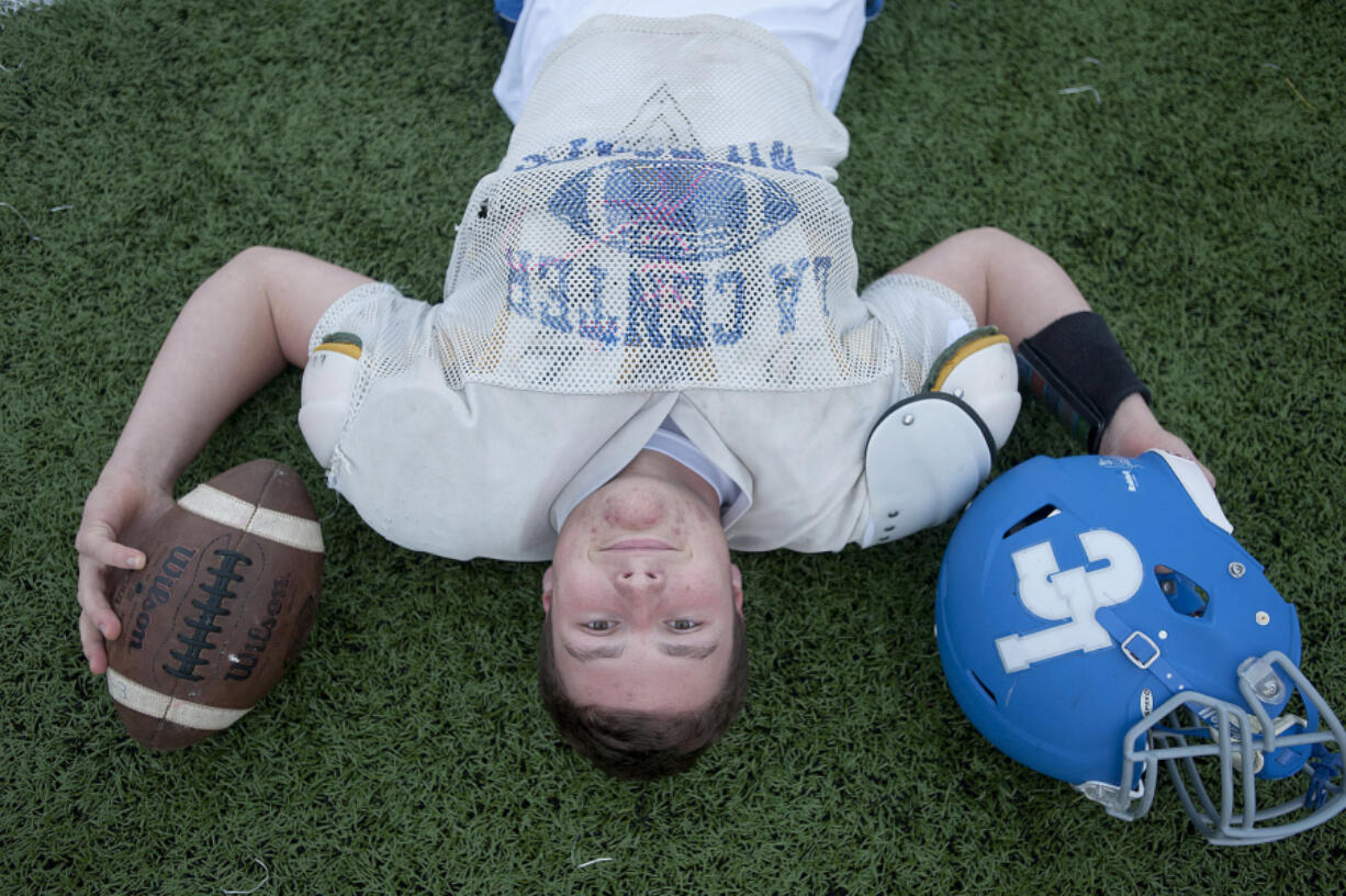 La Center&#039;s Jack Hiller comes from a football family. His brother Max played at La Center and his dad Chris played at Washington State.