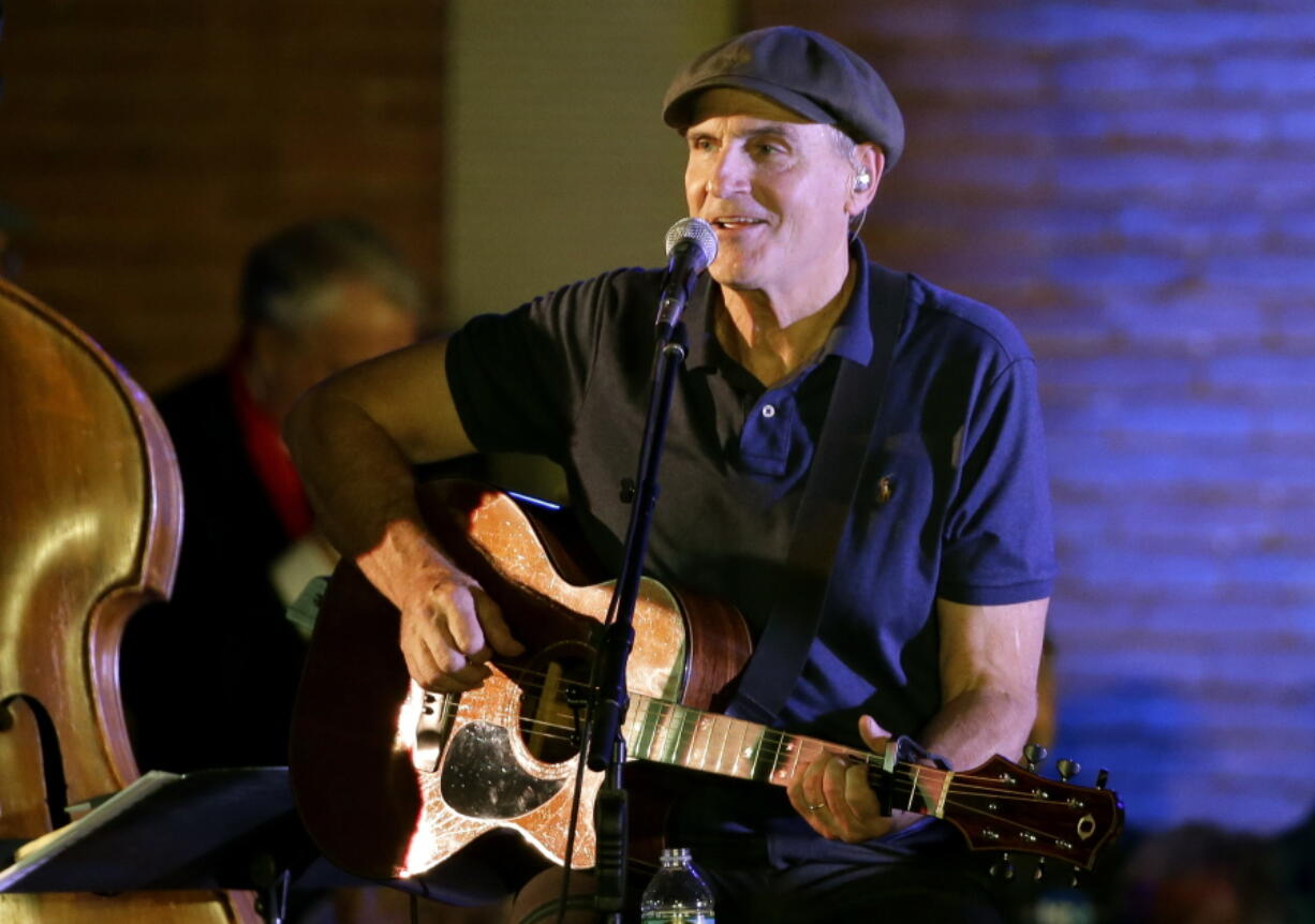 Musician James Taylor has announced four baseball parks concerts this summer.