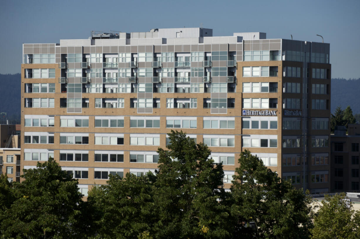 Plans to expand the Vancouvercenter Apartments are on hold while its owner is embroiled in an international legal battle.