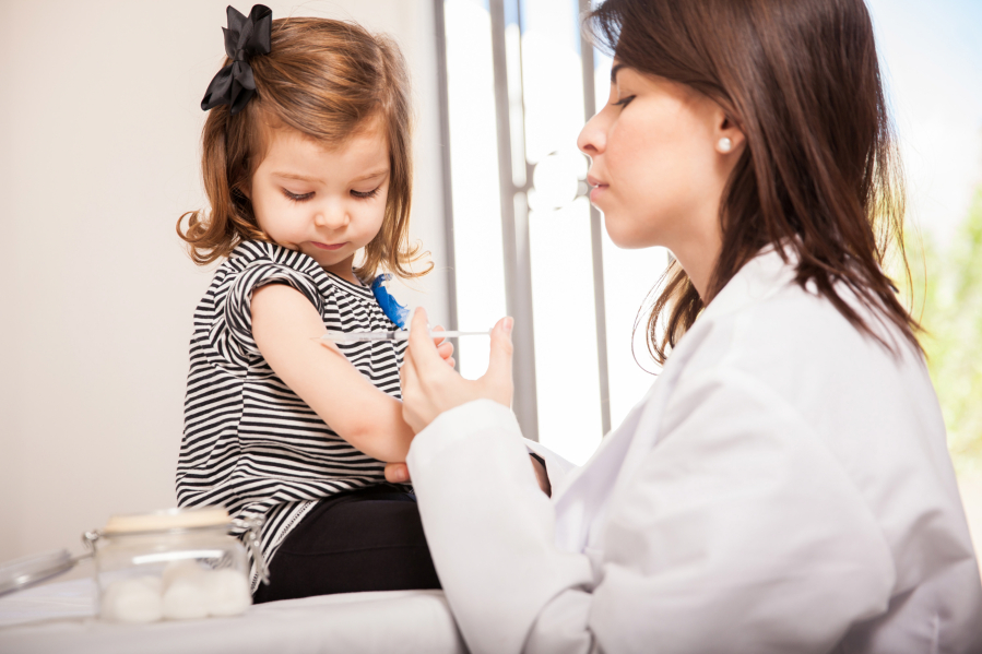 The Centers for Disease Control and Prevention urges a yearly flu vaccine for all children 6 months and older.