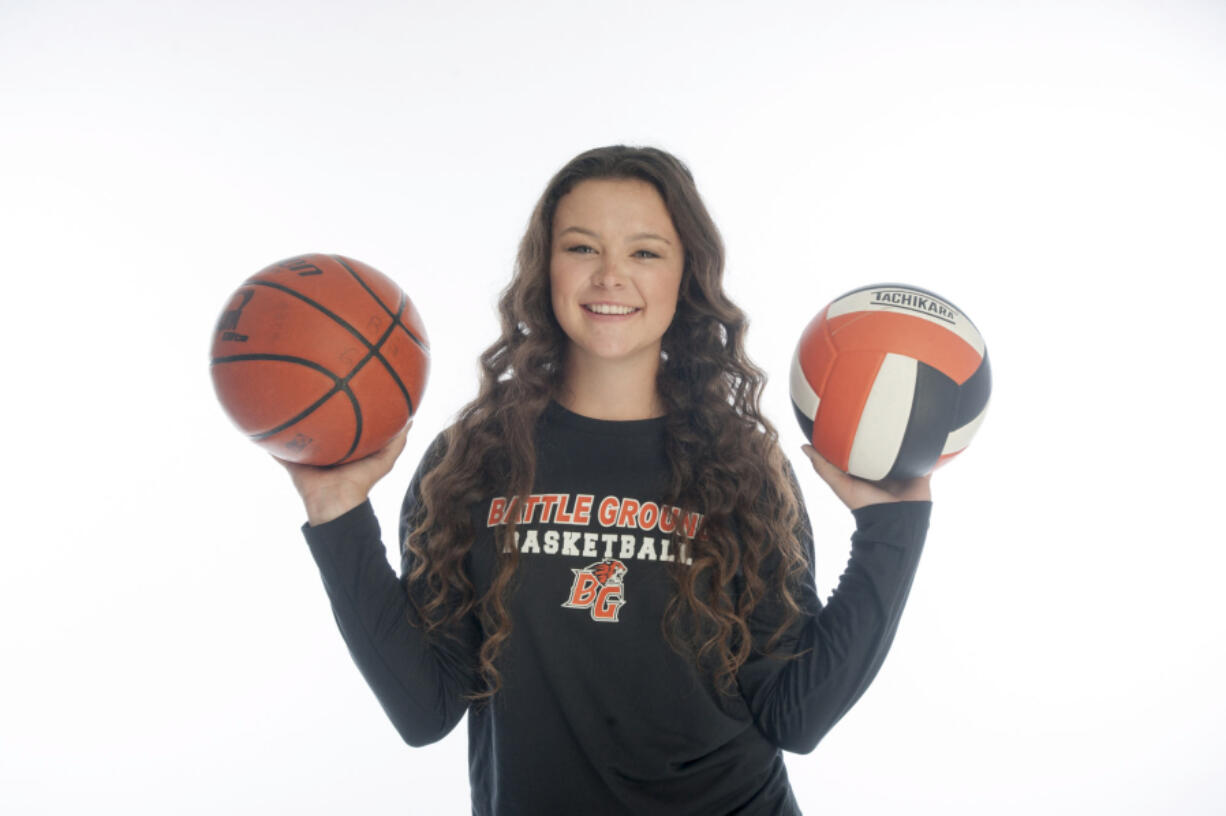 Jossilyn Blackman, the All-Region female athlete of the year poses for a photo in Vancouver Tuesday March 3, 2015.