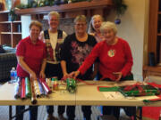 Bennington: Members of the Camas-Washougal branch of the General Federation of Women&#039;s Clubs wrapped gifts and handed out cards and ornaments at The Quarry Senior Living.