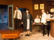 Kelcey Feeney, second from left, in her understudy performance as Amalia in &quot;Parfumerie.&quot; (STEPHANIE ROBERTS PHOTO)