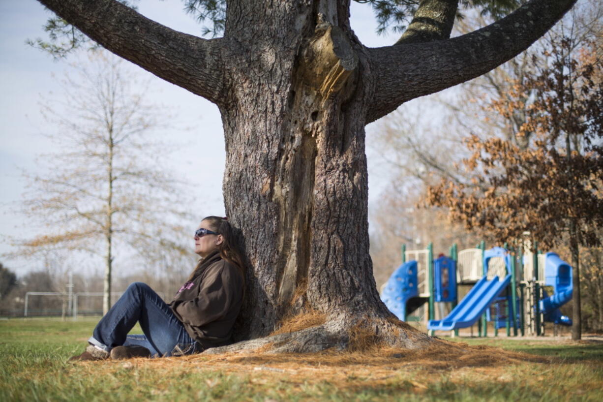 Teka Russell sits in East Frankfort Park in Frankfort, Ky., on Dec. 10. She has many special memories with her son, D&#039;nomyar &quot;Denom&quot; Russell, at the park. The 16-year old was fatally shot on Christmas 2014 by his older brother with a new gun he had received hours earlier; the shooting was ruled to be an accident and no charges were filed. Unintentional shootings spike during the holidays, and are more likely to occur than at any other time of the year, according to an analysis by The Associated Press and the USA TODAY Network.