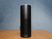 Amazon&#039;s Echo speaker, which responds to voice commands, in New York.