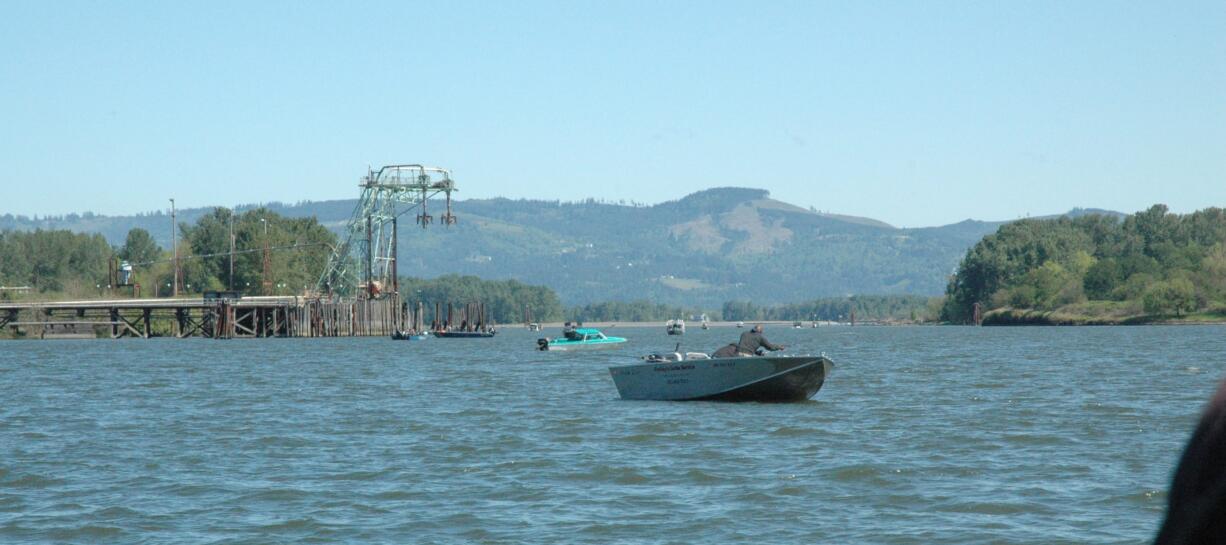 The lower end of the Willamette River’s Multnomah Channel is popular with Clark County anglers once the lower Columbia closes for spring chinook.