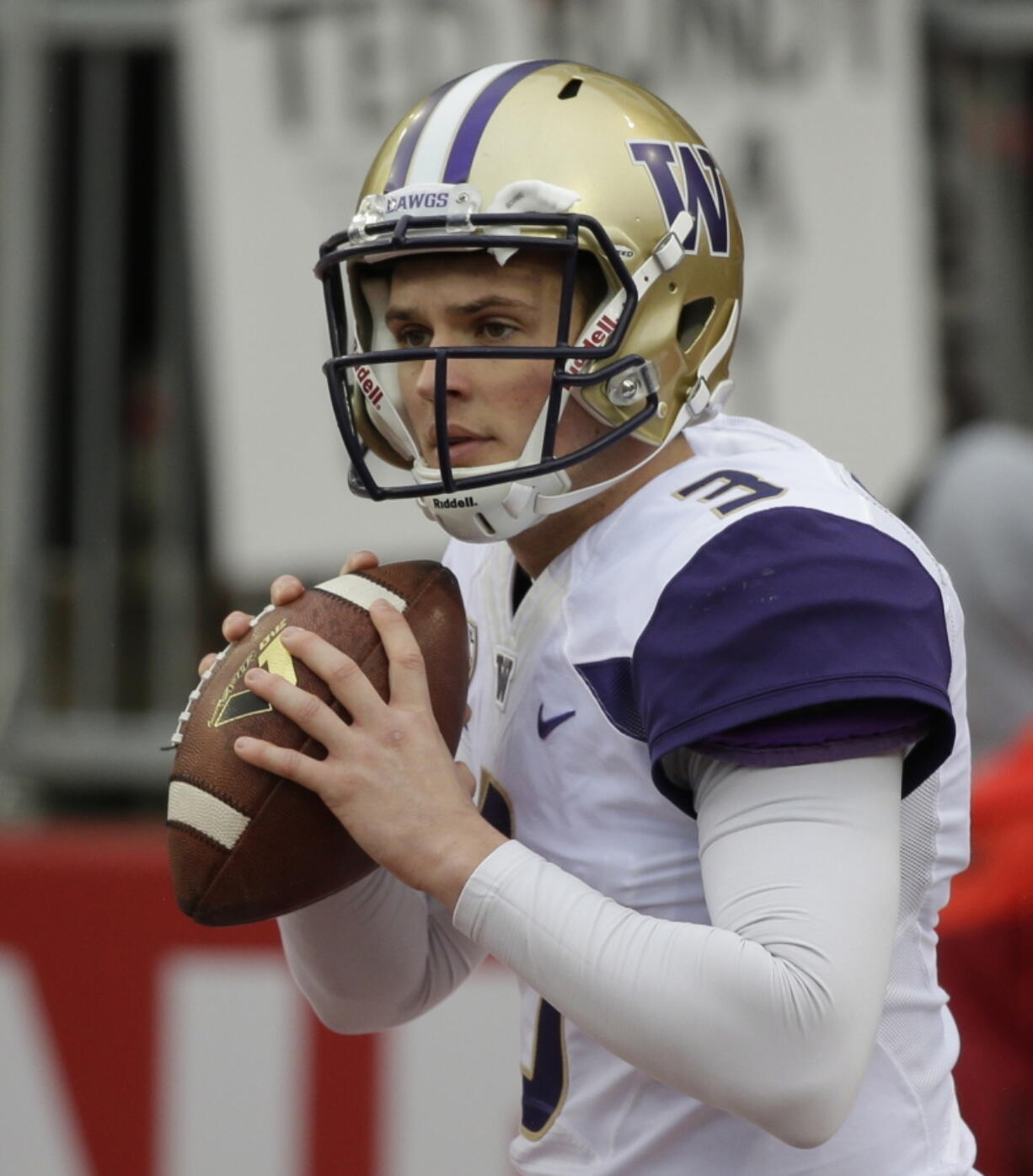 Washington QB Jake Browning (Ted S.