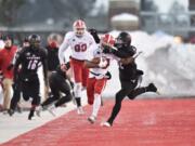 Youngstown State running back Jody Webb (20) runs the ball against Eastern Washington during the first half of an NCAA college football game on Saturday, Dec. 17, 2016, in Cheney, Wash.