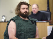 Vadim Paliy appears Monday in Clark County Superior Court for allegedly shooting his girlfriend during an altercation Saturday at their Ridgefield apartment.