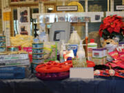 Walnut Grove: Some of the items donated to Furry Friends through Tanika and Mike Campbell&#039;s annual pet food drive.