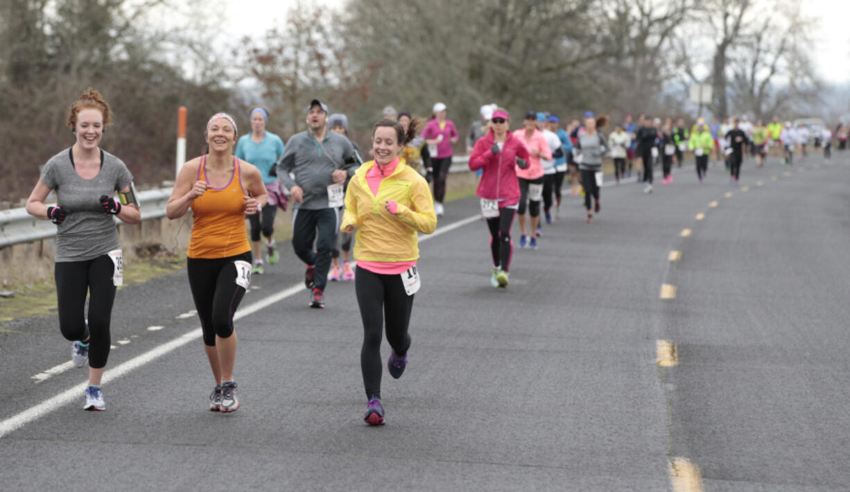 The Vancouver Lake Half Marathon is Jan. 22.