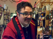 John LaBerge of Love Potion Magikal Perfumerie dressed as a Harry Potter character.